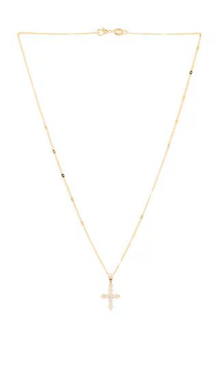 Bali Cross Necklace in Gold | Revolve Clothing (Global)