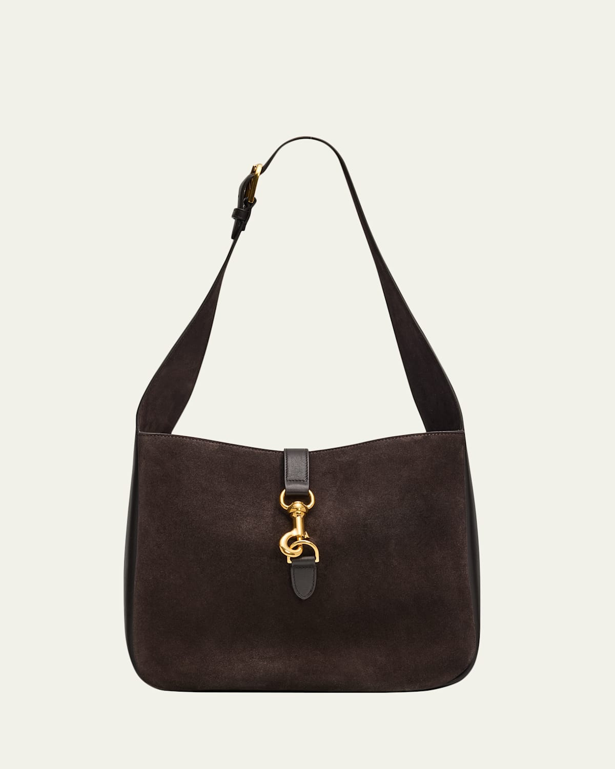 Anita Suede & Leather Shoulder Bag | Bergdorf Goodman