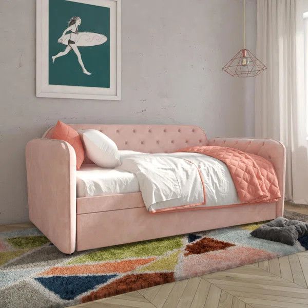 Tallulah Upholstered Daybed with Trundle | Wayfair North America