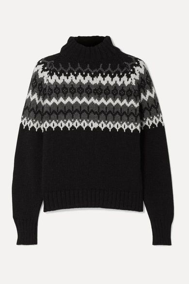 Bansha Fair Isle merino wool turtleneck sweater | NET-A-PORTER (US)