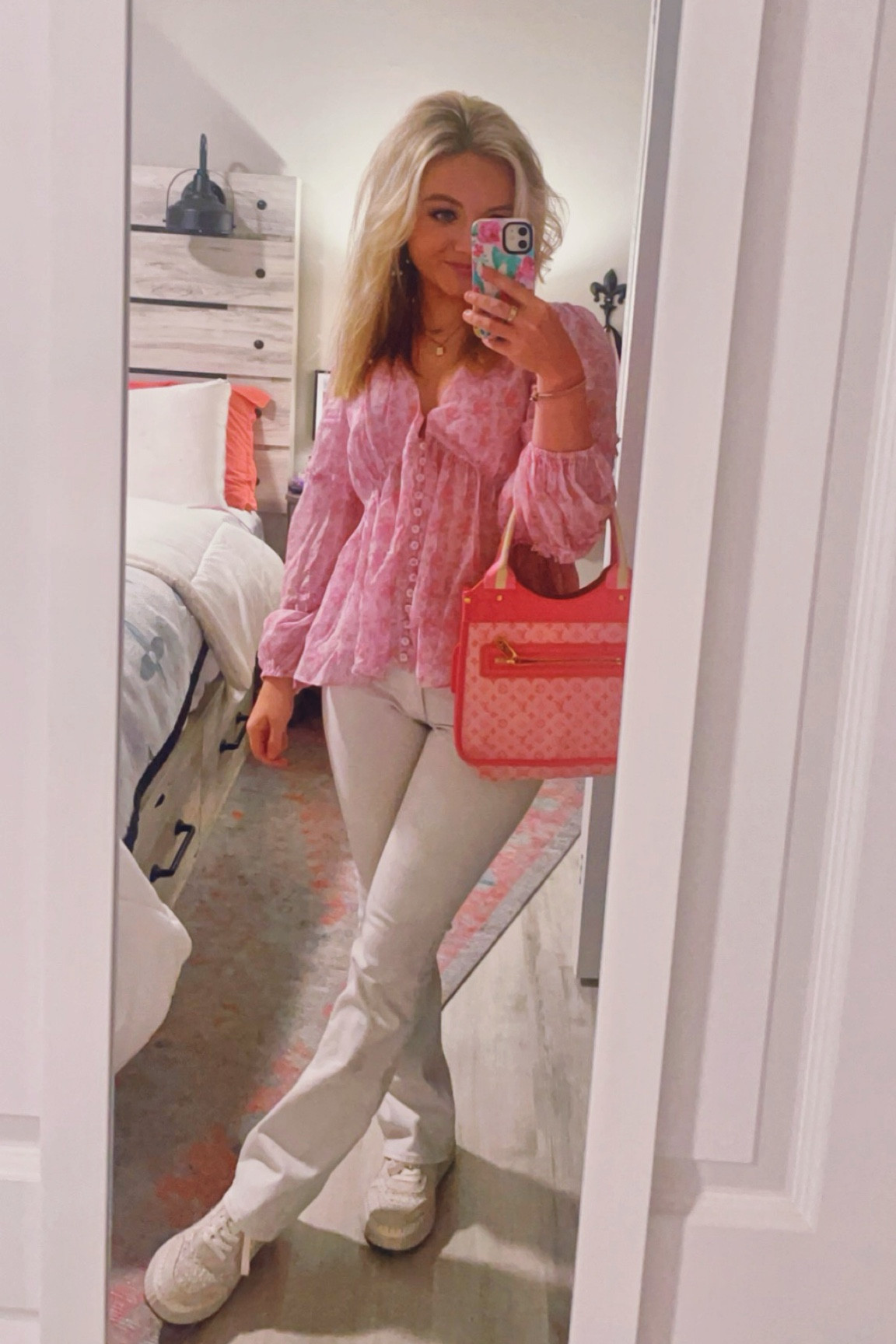 cold spring fit check 💐💐🎀🤍
#springoutfits #lsf #pinkoutfit

#LTKSeasonal #LTKstyletip #LTKworkwear