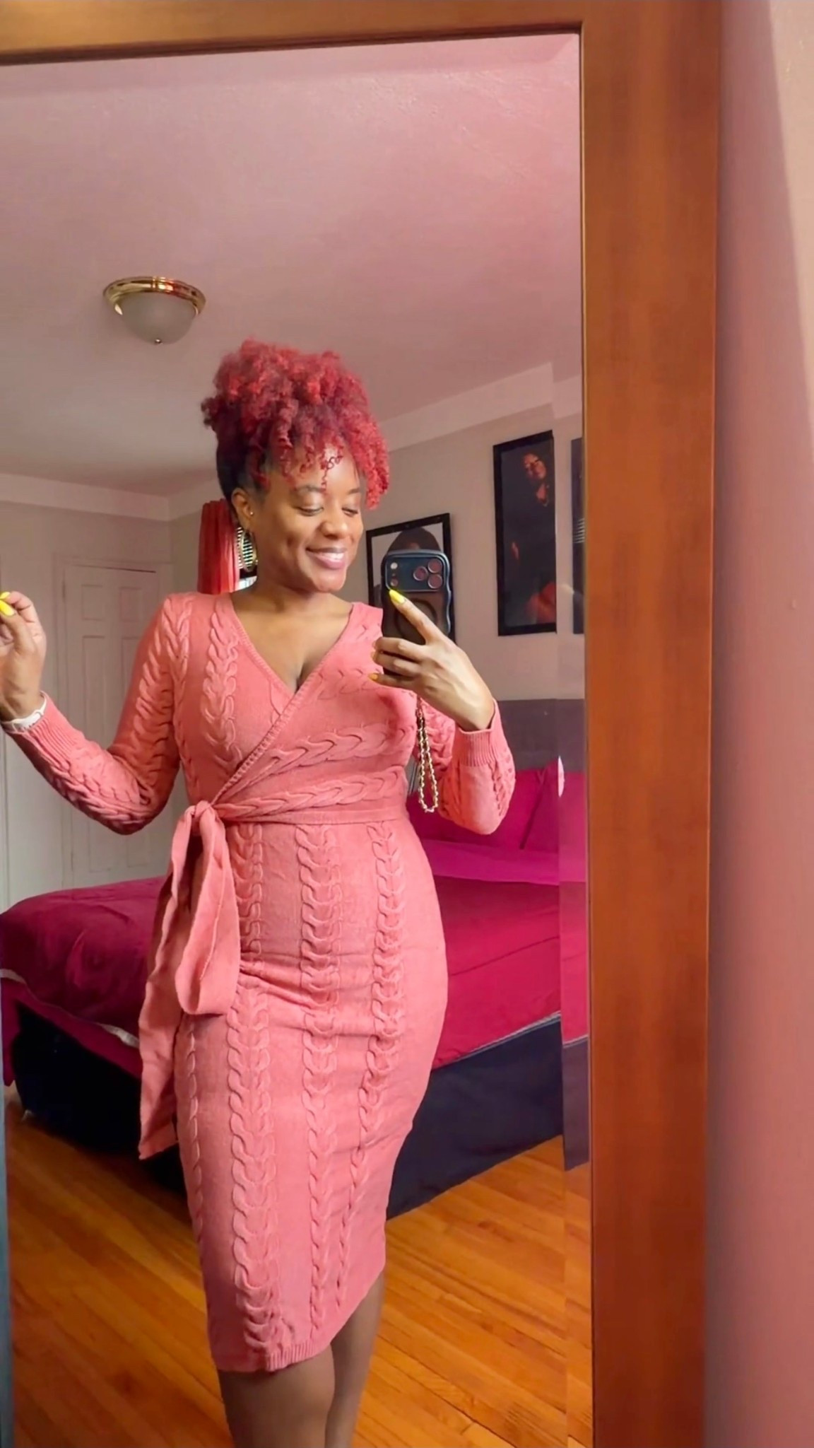 But seriously… this dress really is the best 🥰 I haven’t worn a sweater dress in YEARS. But the way this hugs my curves and is super comfy too is amazing. I’m 5’4” and got it in M  

#LTKSeasonal #LTKFindsUnder50 #LTKootd