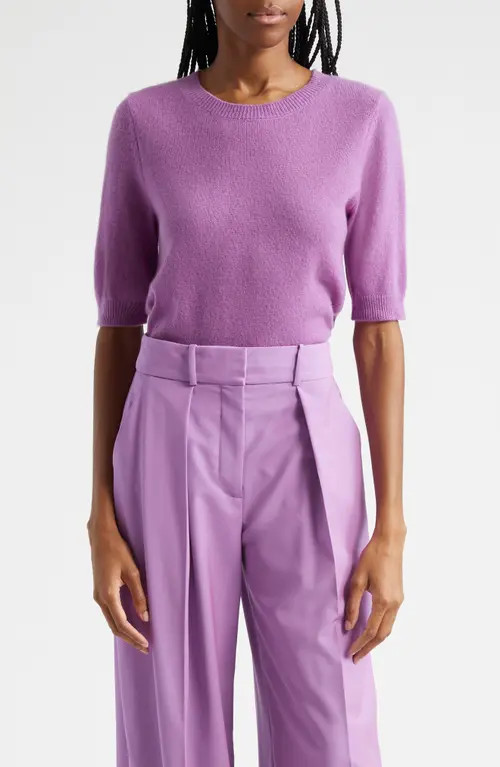 Veronica Beard Shana Cashmere Sweater in Orchid Dusk at Nordstrom, Size Medium | Nordstrom