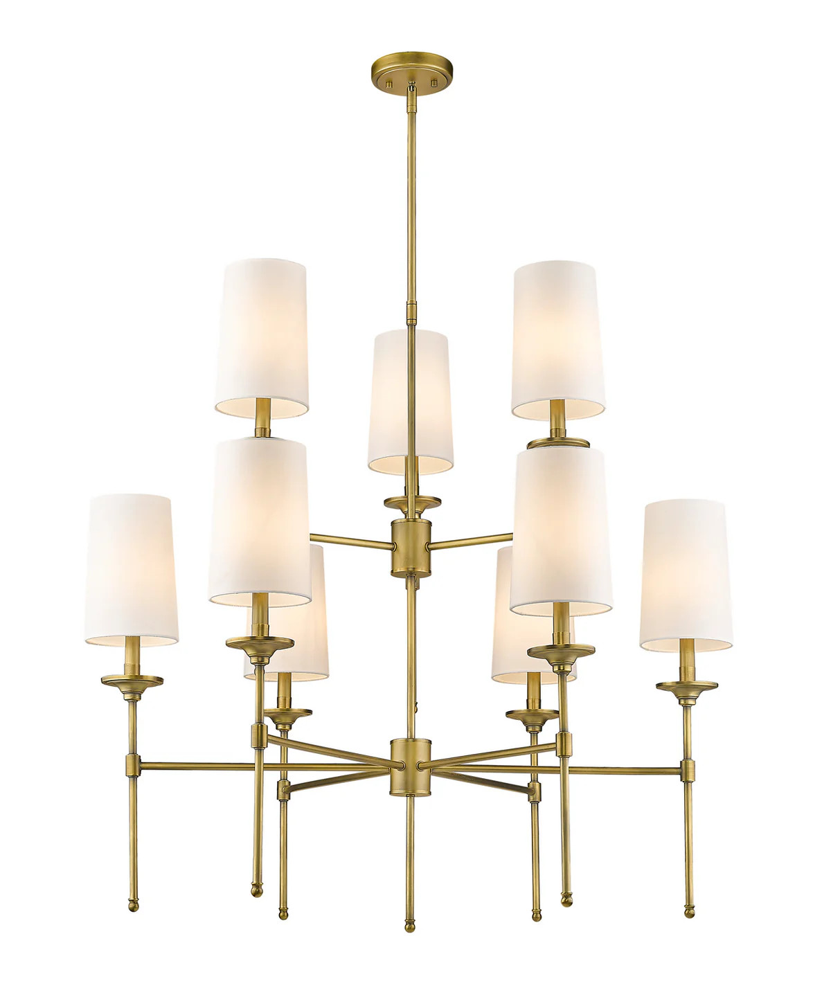 Emily Nine Light Chandelier | Lighting Design