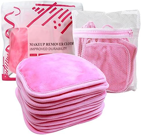 KODAMO | Reusable Makeup Remover Cloth 6 x 6 in 12 Pack - Microfiber Washable Facial Cleansing Towel | Amazon (US)