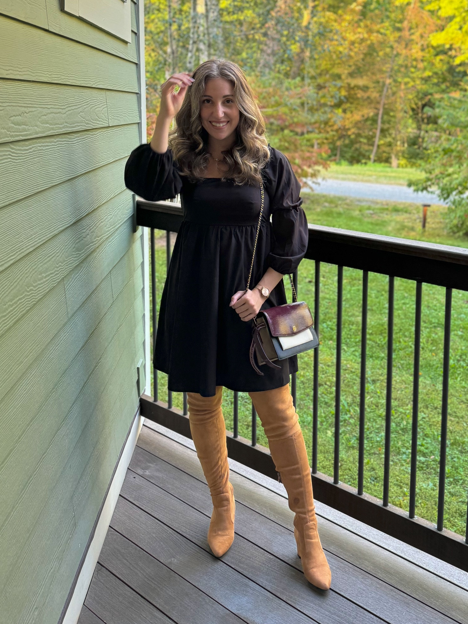 Pre-wedding festivities with the cutest little black dress and fall boots! 

Amazon finds 
Amazon fashion 
Amazon wedding guest 


#LTKSeasonal