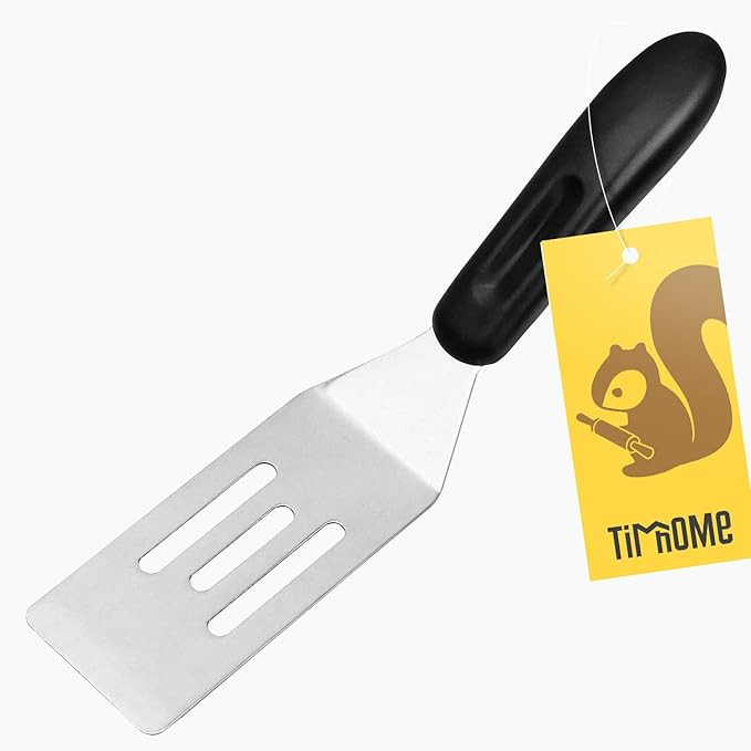 Small Spatula | Mini Stainless Steel Turner For Kitchen Use | Mini Metal Utensil For Cooking Brow... | Amazon (US)