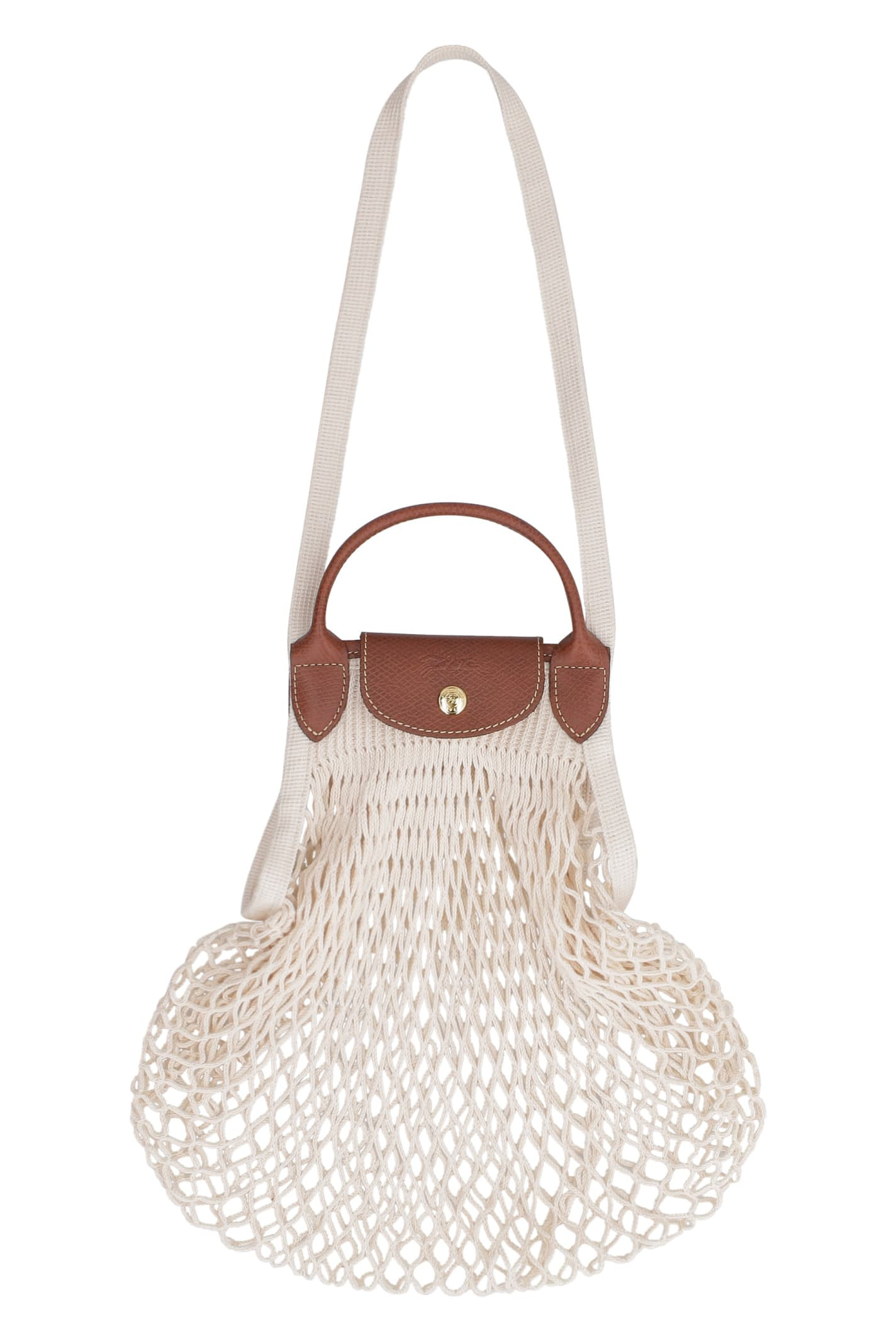 Longchamp Le Pliage Filet Mesh-knit Bag | Italist.com US