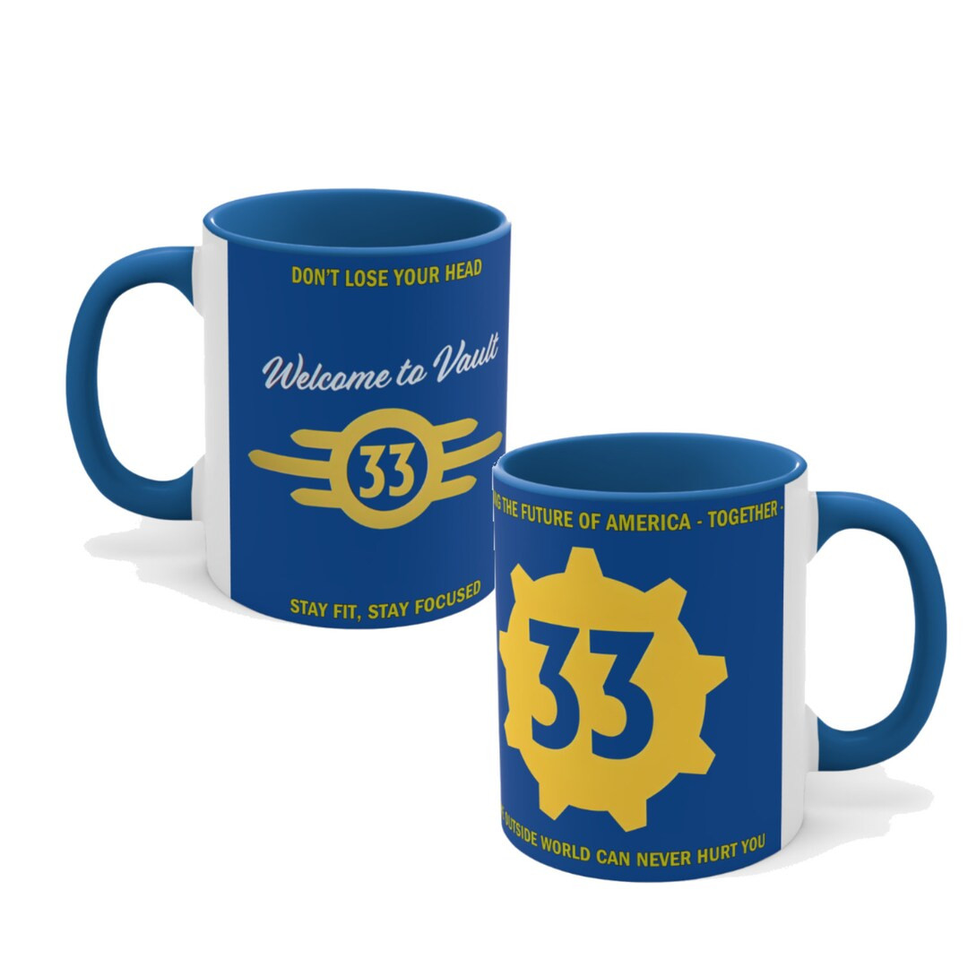 Welcome to Vault 33 Fallout Series Mug Fallout Merch for the Ultimate Gamer - Etsy | Etsy (US)