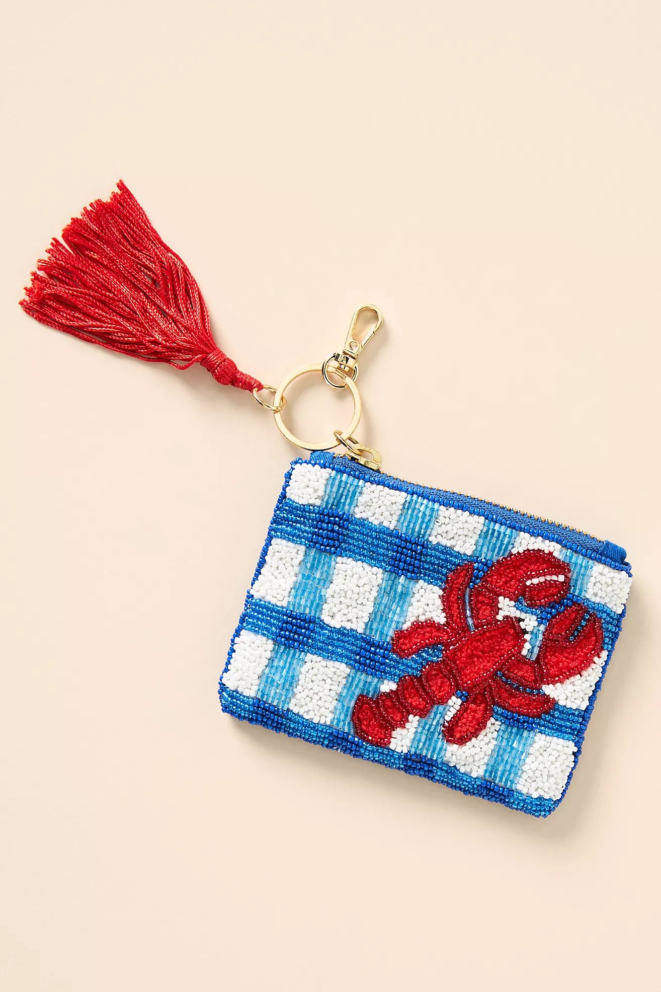 Beaded Coin Purse: Picnic Edition | Anthropologie (US)