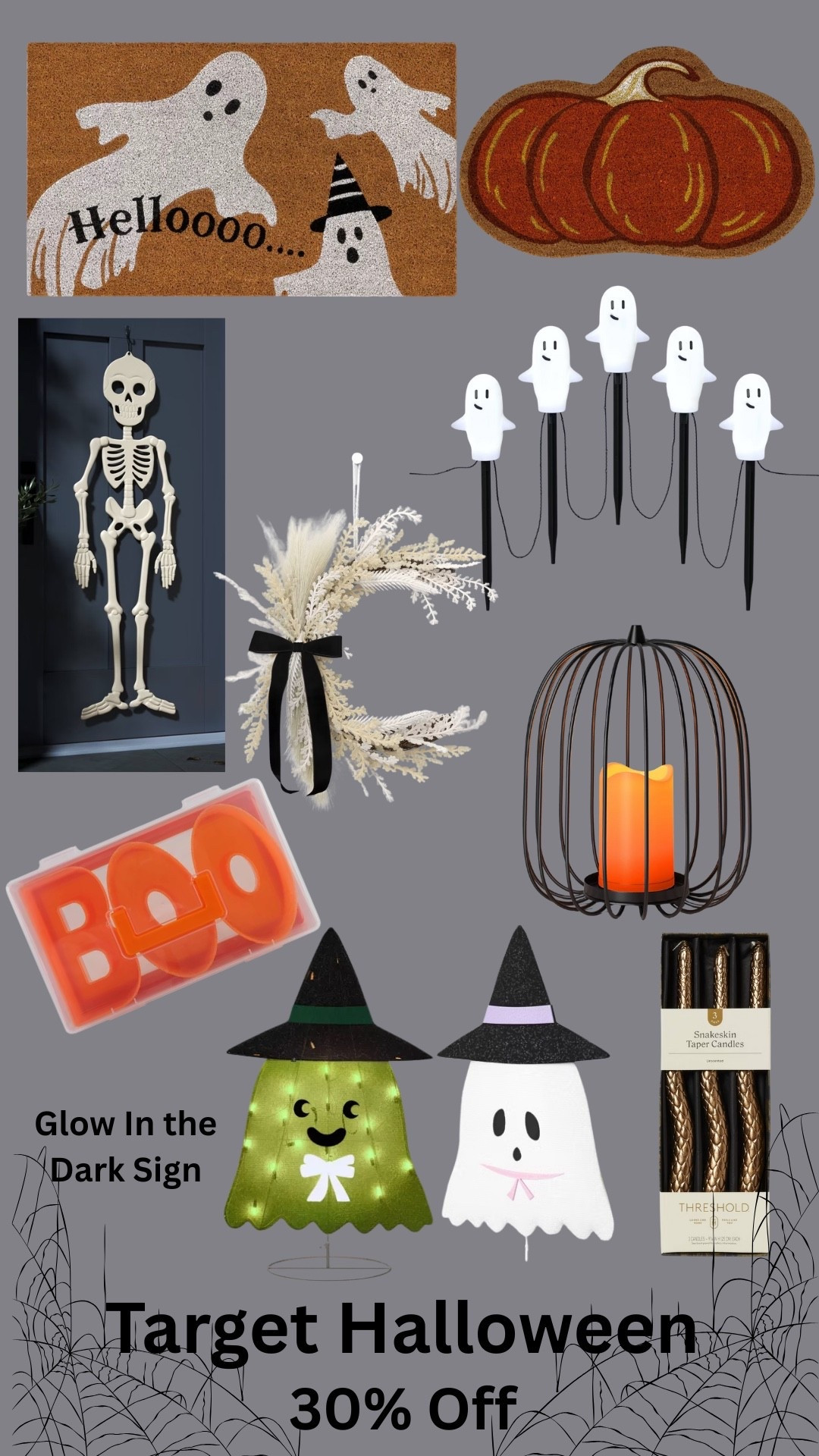 🧡 Spooky Savings Alert!
Target has the cutest Halloween decor — and it’s all 30% OFF 👻🕷️
From glowing ghosts to cozy doormats and festive candles, these picks make your home boo-tiful on a budget ✨🧹

🛍️ Shop now before it’s gone! #TargetFinds #TargetHalloween

#LTKSeasonal #LTKHome #LTKHalloween