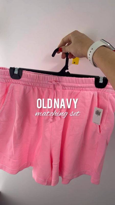 Pink lounge set

Fits oversized

Old Navy  matching set  loungewear  casual outfit  wfh style  spring outfit  summer outfit 

#LTKstyletip #LTKfindsunder50 #LTKSeasonal