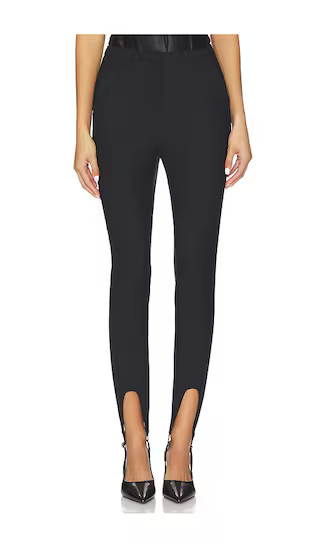 Alexis Stirrup Pant in Black | Revolve Clothing (Global)