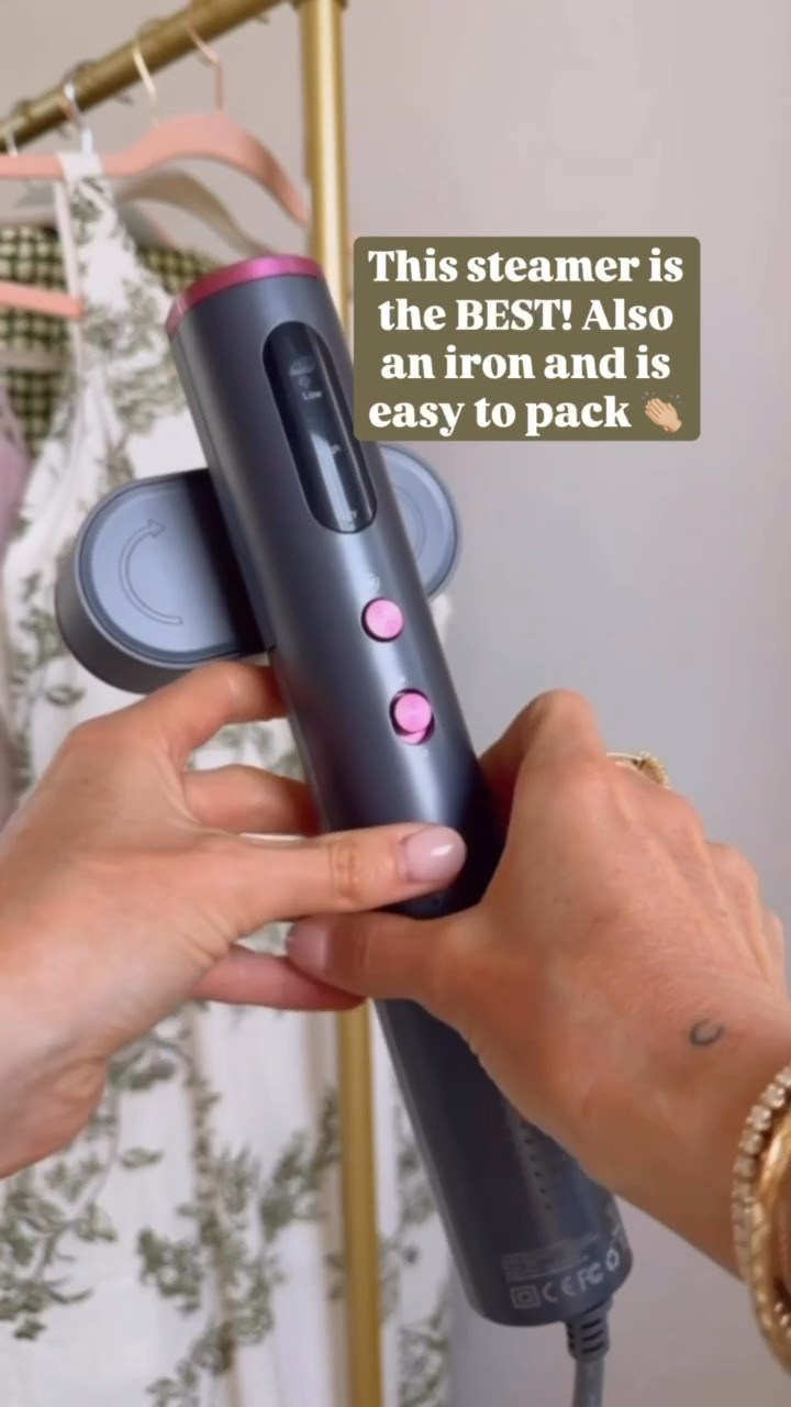 I always pack this steamer with me when I travel 👏🏼

Loverly Grey, travel steamer, portable steamer, travel essentials 

#LTKTravel