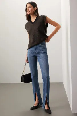 Colleen Split Hem Jeans | Rent the Runway