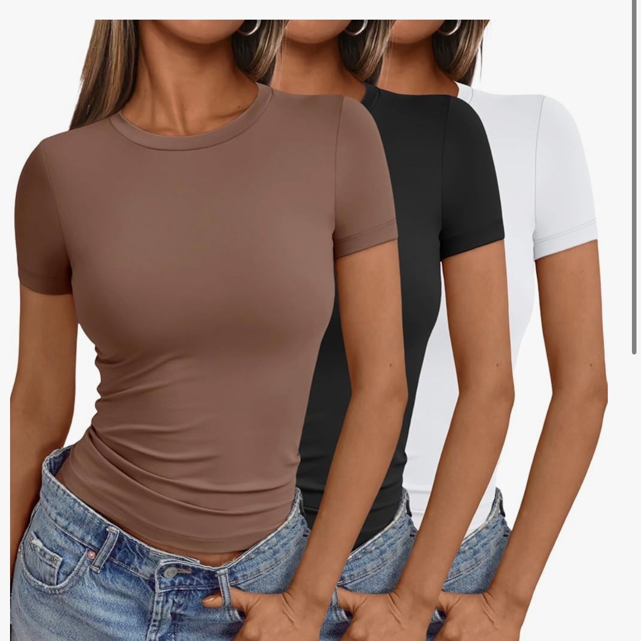 AUTOMET Womens 3 Piece Short Sleeve Shirts Basic Going Out Slim Fitted Crop Tops 2026 Summer Y2k Spring Clothes

#LTKdayinmylife #LTKmomlife #LTKgrwm