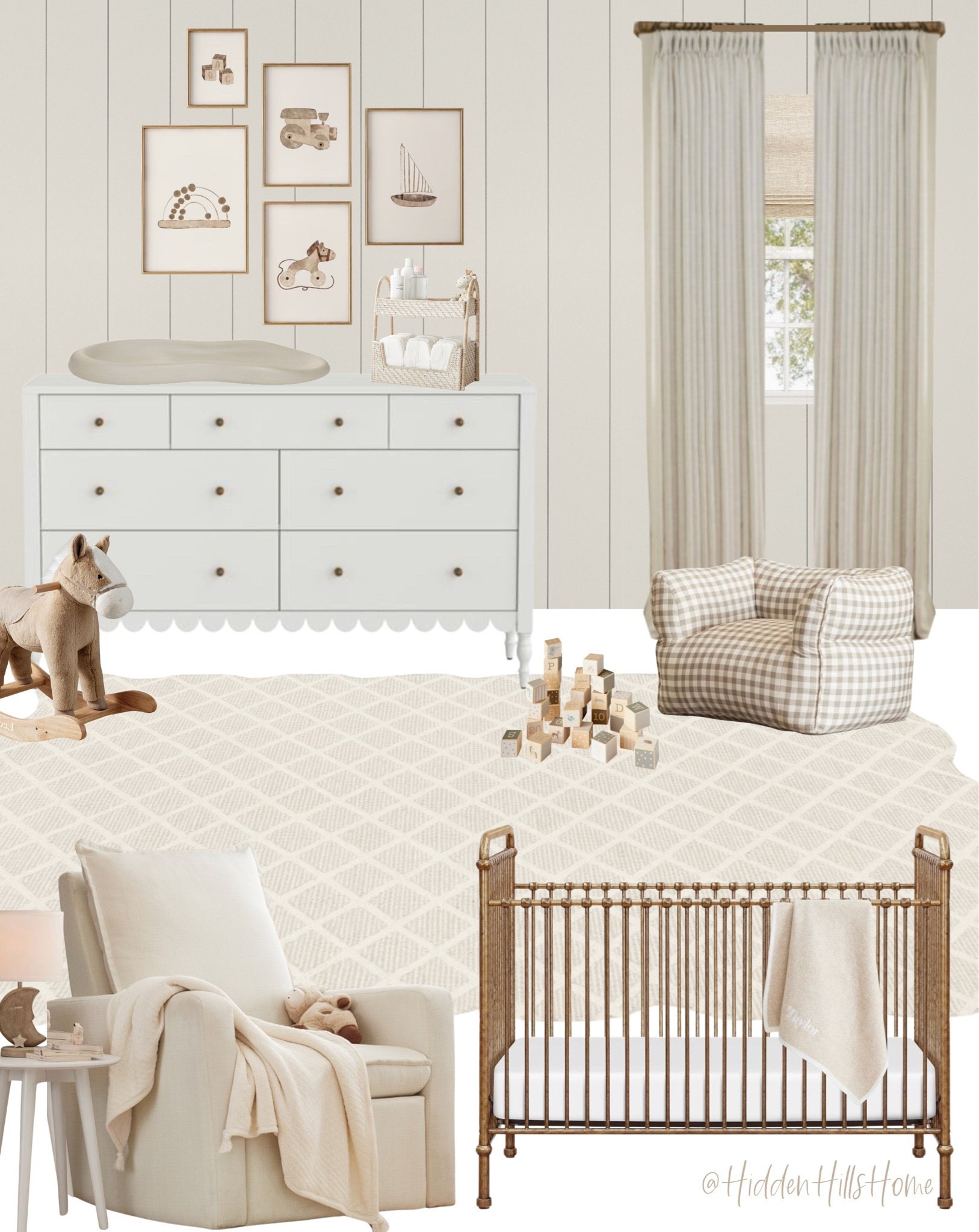 Nursery decor mood board, nursery inspiration, cute neutral nursery Inspo, gender neutral nursery ideas #nursery
Wall color is SW Heron Plume 
Crib, glider, nursery dresser #baby

#LTKHome #LTKSaleAlert #LTKBaby