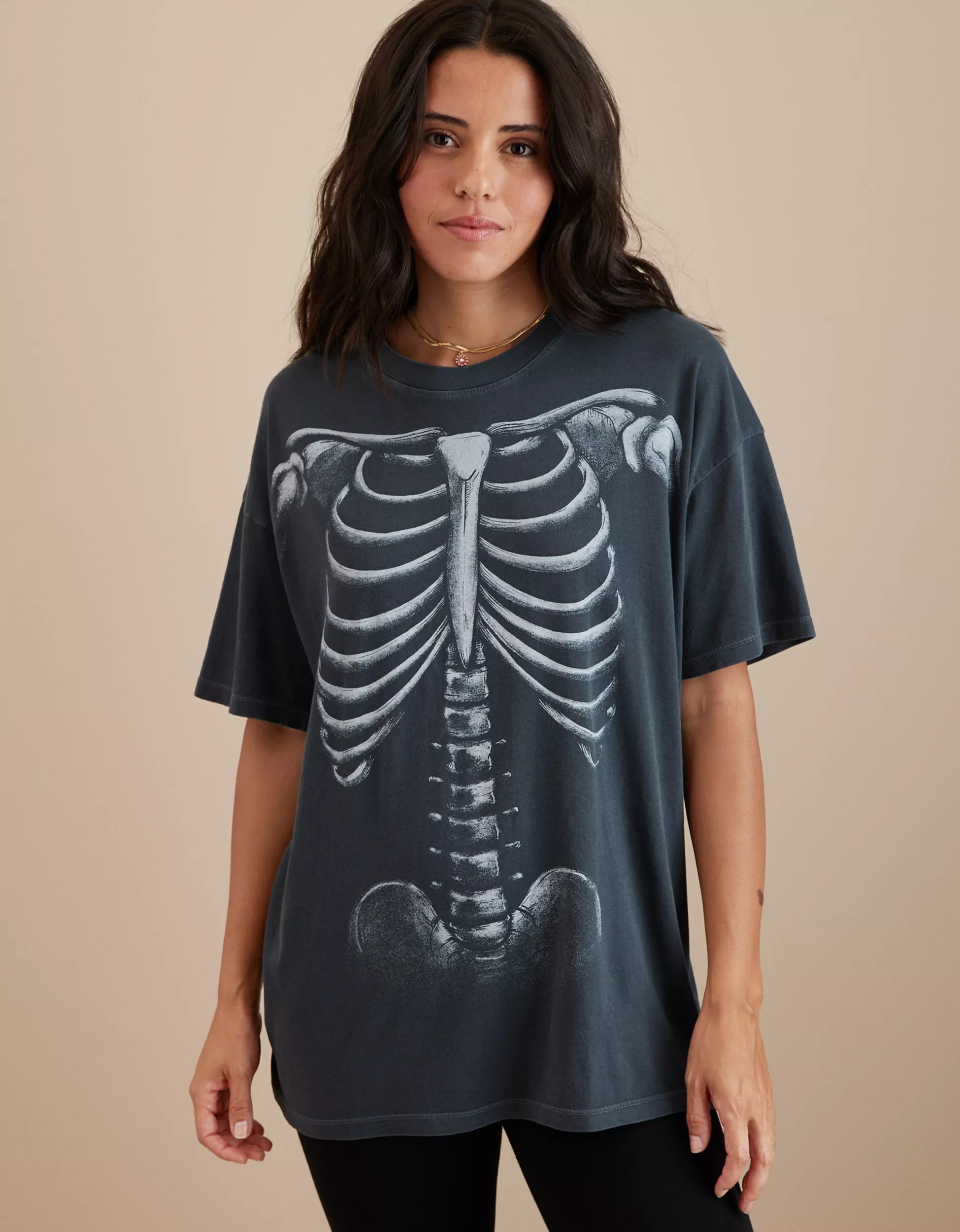 AE Oversized Halloween Graphic Tee | American Eagle Outfitters (US & CA)