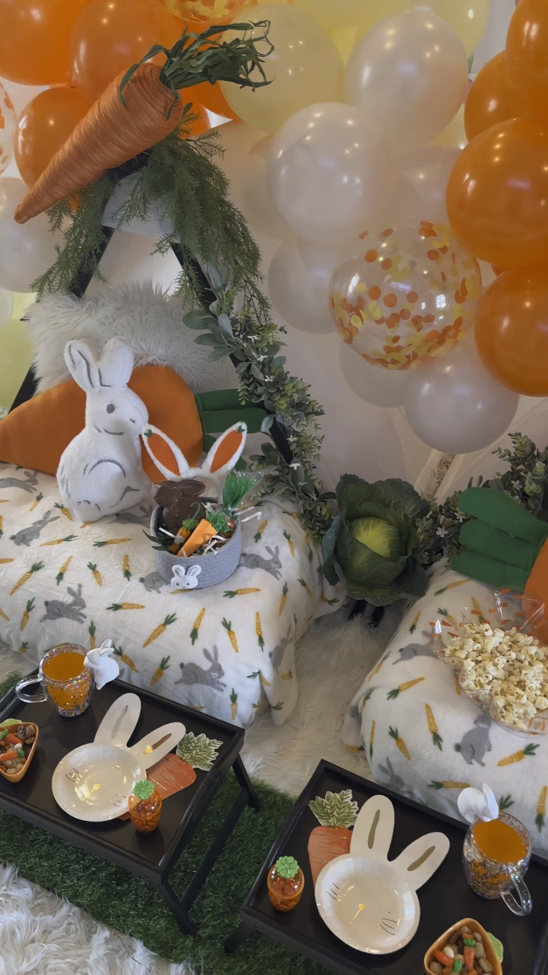 These carrot patch sleepover tents are fun idea for kids on Easter! 

#LTKparties #LTKSeasonal #LTKSpringSale