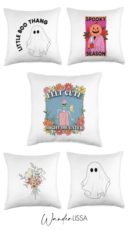 Halloween Pillows

Cute, funny, girlie, floral, skeleton, ghost, pumpkin

#LTKHalloween #LTKfindsunder50 #LTKSeasonal