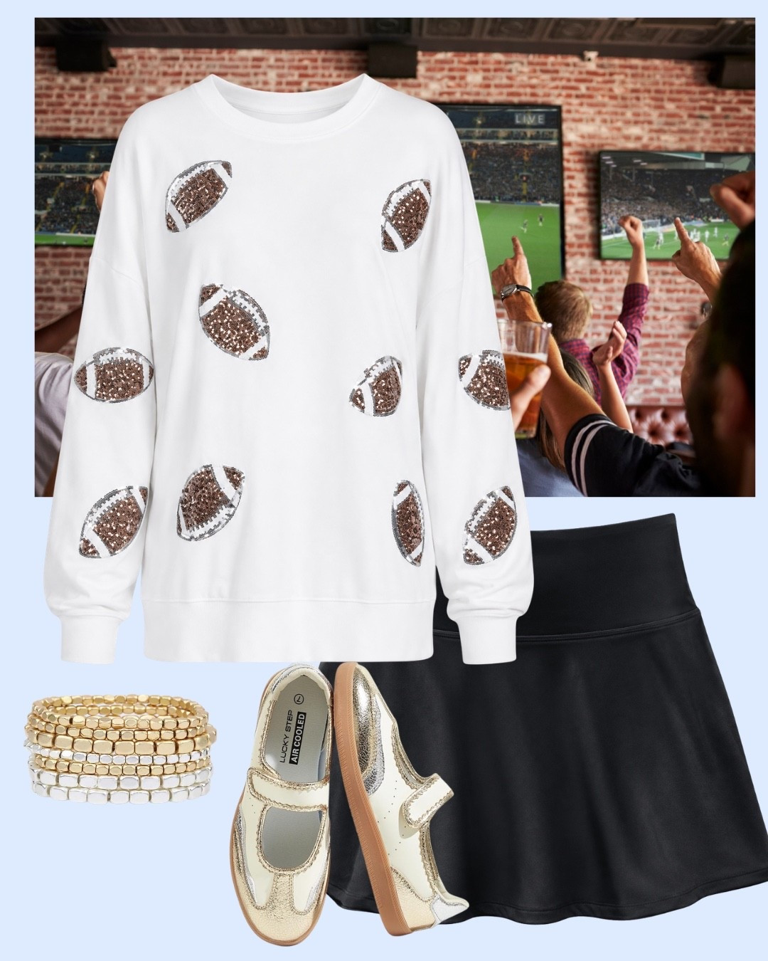 Love the sparkles on this top!

#LTKootd #LTKgrwm #LTKSeasonal