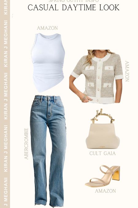A quick casual daytime spring look everything is a closet staple and easy to pull together in a pinch! 

I’ve linked all the deets down below, click the images to SHOP NOW and SHARE with your bestie 🫶🏼

#summeroutfits #abercrombie #jeans #casualoutfits #cultgaia LTKitbag 

#LTKstyletip #LTKfindsunder100 #LTKfindsunder50