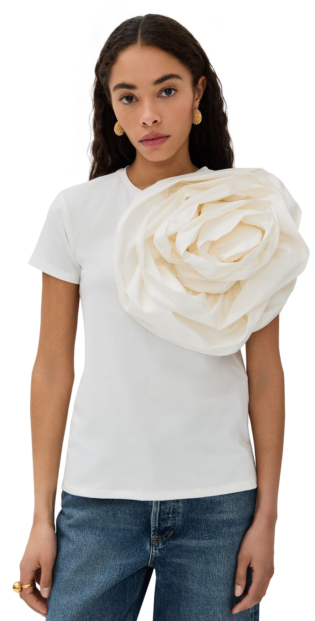 By Efrain Mogollon Rosa T-Shirt Off White XS | Shopbop