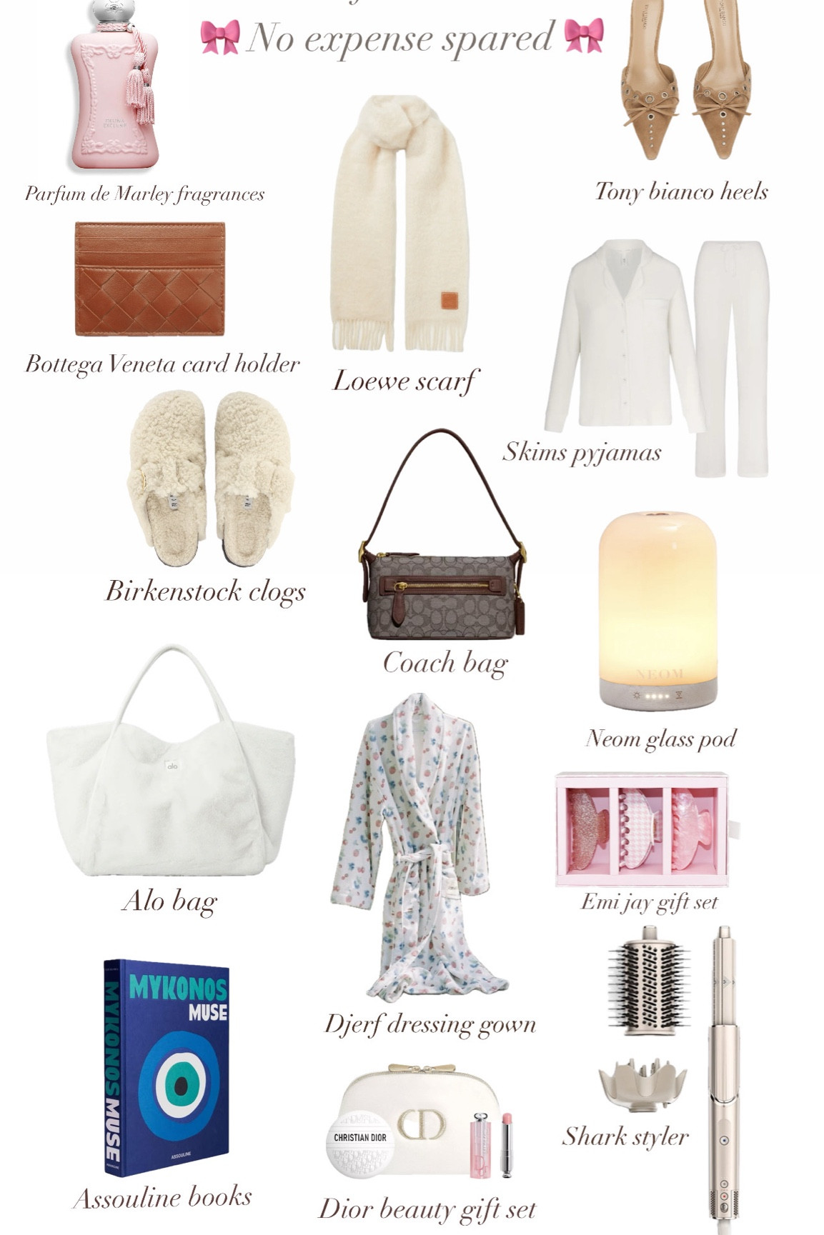 Gift Guide: 🎀 no expense spared 🎀

#LTKGiftGuide #LTKHoliday #LTKbeauty