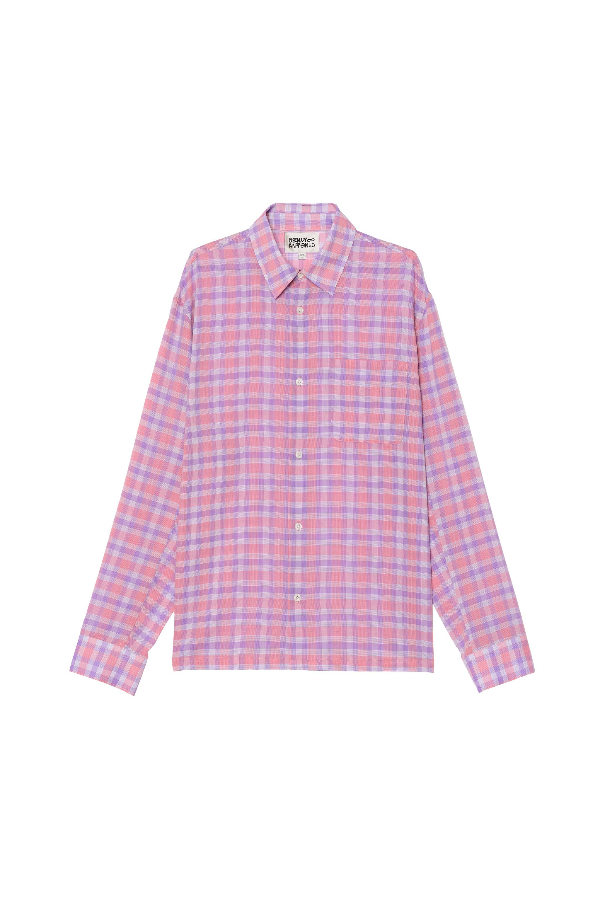 RELAXED FIT CHECK SHIRT | Zara US