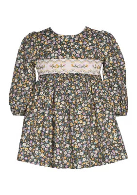Bonnie Jean Toddler Girls Floral Printed Dress | Belk