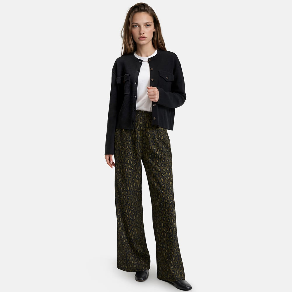 Wool/Cotton Milano Knit Cardigan | La Redoute (UK)