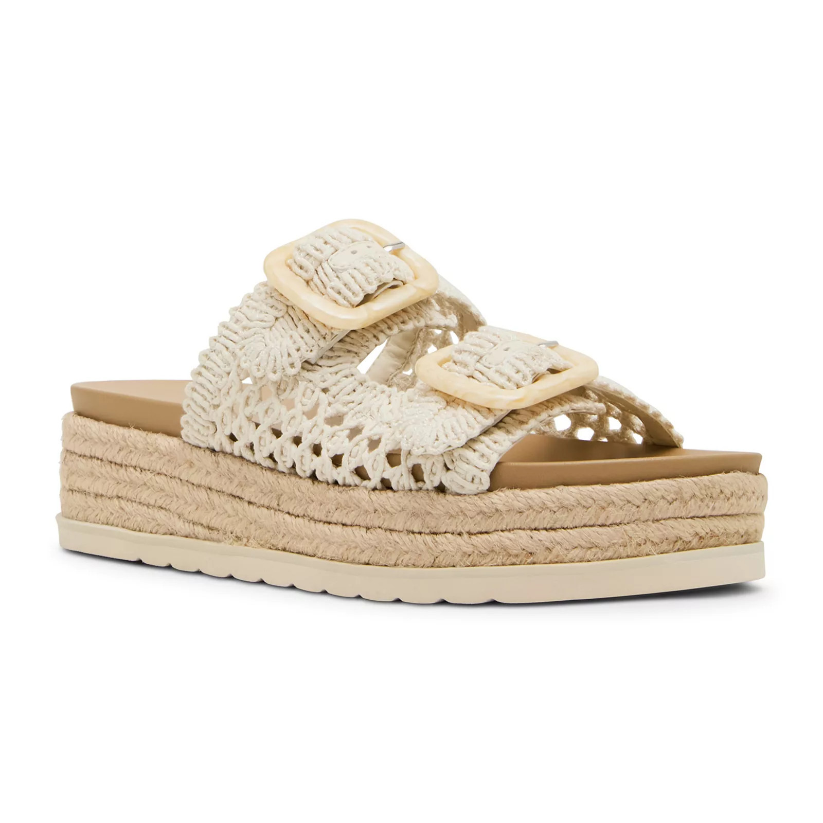 madden girl Annika Women's Wedge Sandals, Size: 9.5, Lt Natural | Kohl's