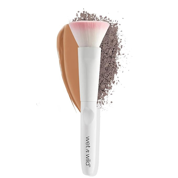 wet n wild Kabuki Brush, Flat Top for All Formulas, Densely-Packed Synthetic Bristles, Ergonomic ... | Amazon (US)