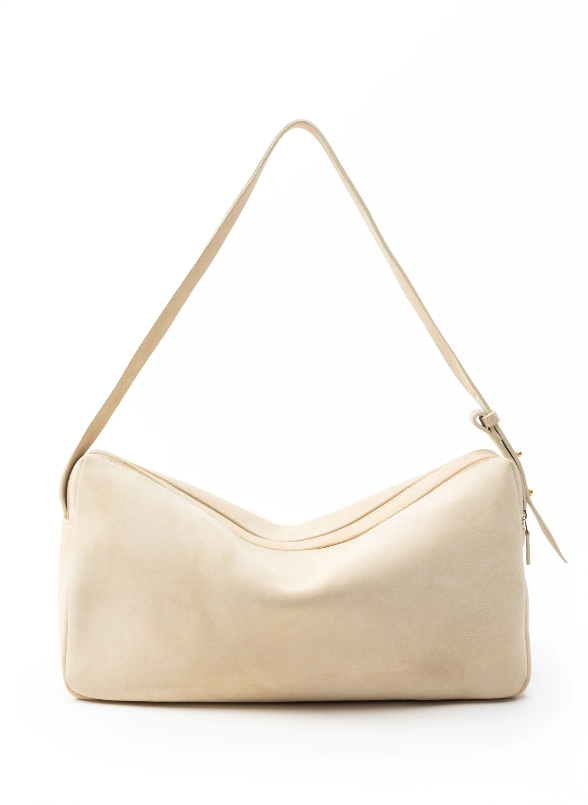 Trousse Large Suede Sand - Trendy Work Bags - Elleme | Elleme