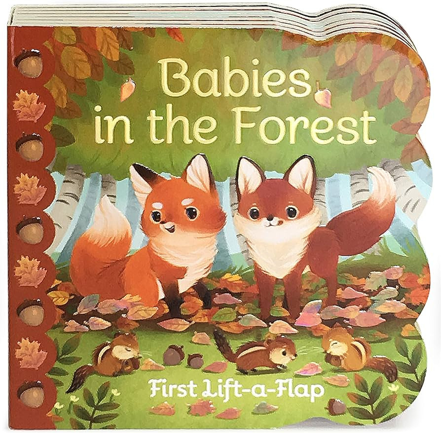 Babies in the Forest- A Lift-a-Flap Board Book for Babies and Toddlers, Ages 1-4 | Amazon (US)