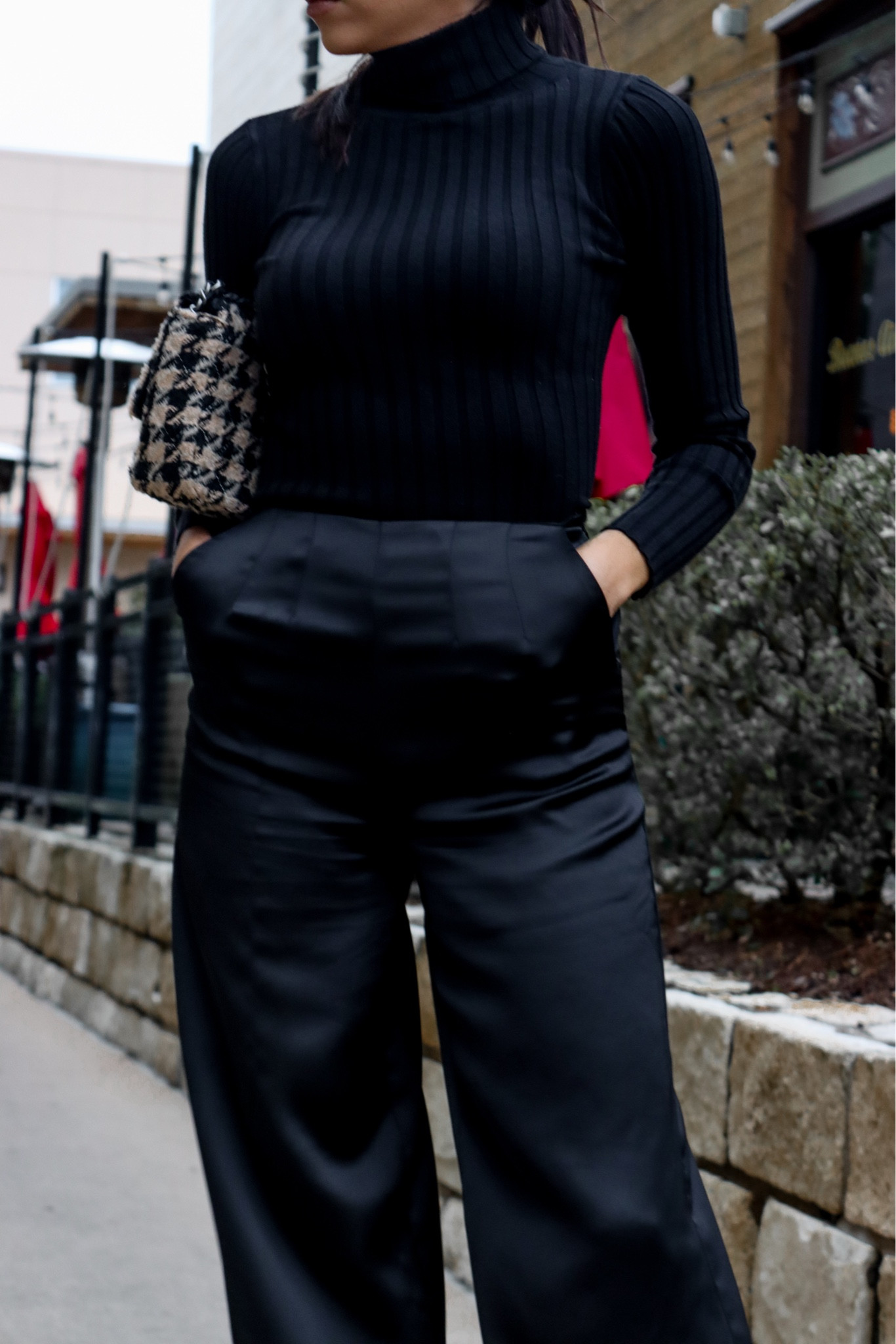Classy style fall outfit idea with ribbed turtleneck sweater and satin wide leg pants for an effortless and elevated look #amazonfashion #founditonamazon 

#LTKstyletip #LTKSeasonal #LTKfindsunder50