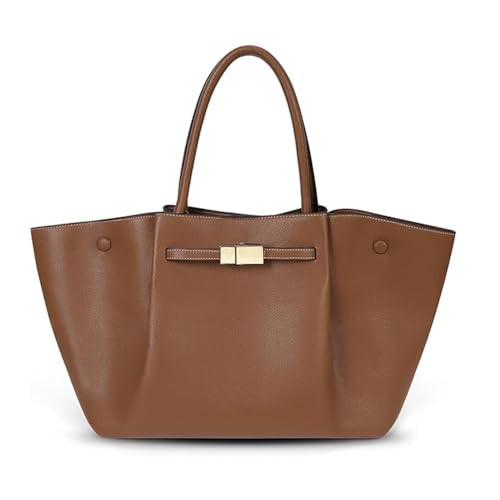 AIZHIYI Tote Handbags for Women Soft Grained Work Bag Faux Leather Top Handle Satchel Bags Trendy Luxury Hobo Shoulder Bags | Amazon (US)