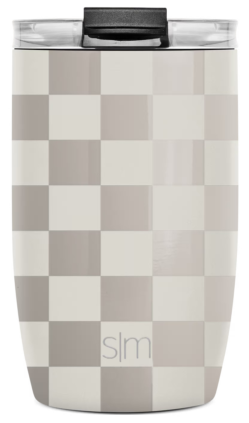 Voyager Tumbler with Clear Flip Lid & Straw | Simple Modern