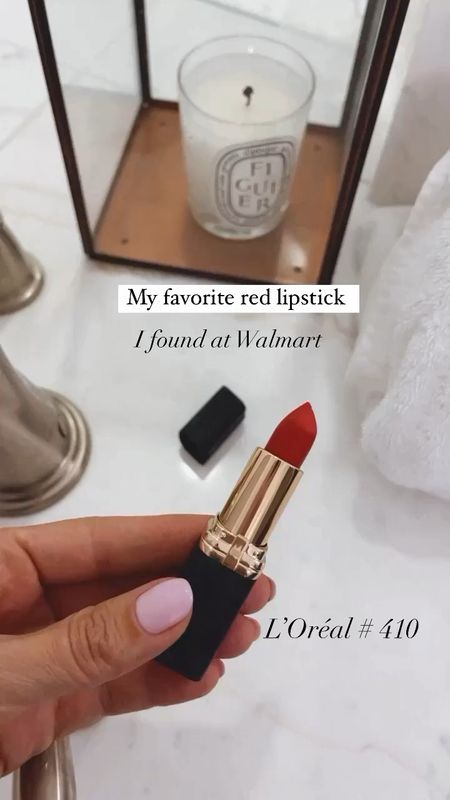 Gorgeous red lipstick by L’Oréal 
This color is so so beautiful



#LTKbeauty #LTKfindsunder50 #LTKU