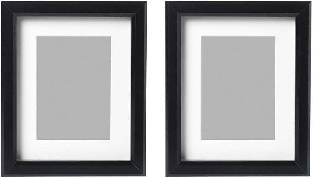Ikea Ribba 8x10 Picture Frame. Black. Set of 2 | Amazon (US)
