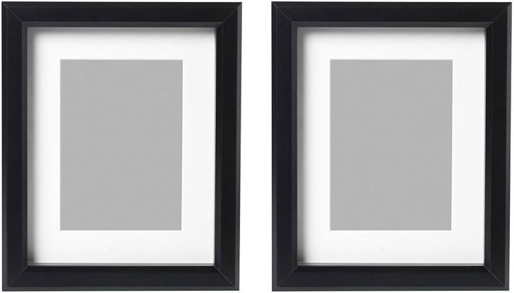 Ikea Ribba 8x10 Picture Frame. Black. Set of 2 | Amazon (US)