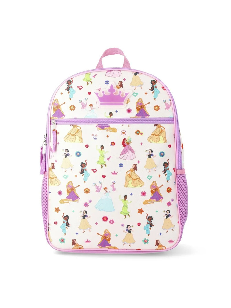 Disney Princess Girls' 16" Backpack, Pink | Walmart (US)
