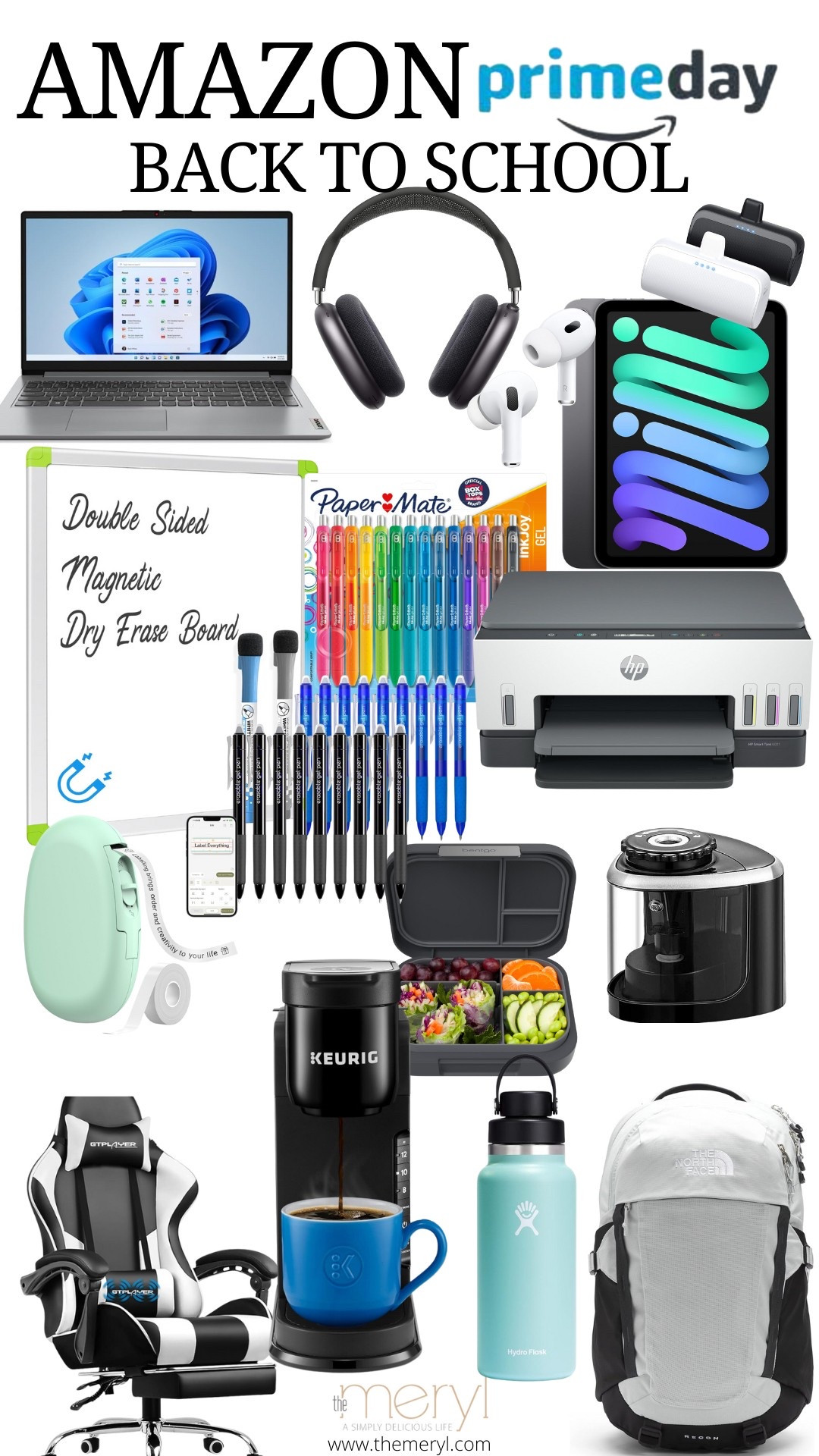 Amazon Prime Day - Back to School. I’m picking up a few things for myself too!
Backpack Laptop Bag MagSafe Charger Laptop Printer label maker Keith Hydro Flask Bento Box Beats Apple College High School 

#LTKSaleAlert #LTKKids #LTKWorkwear