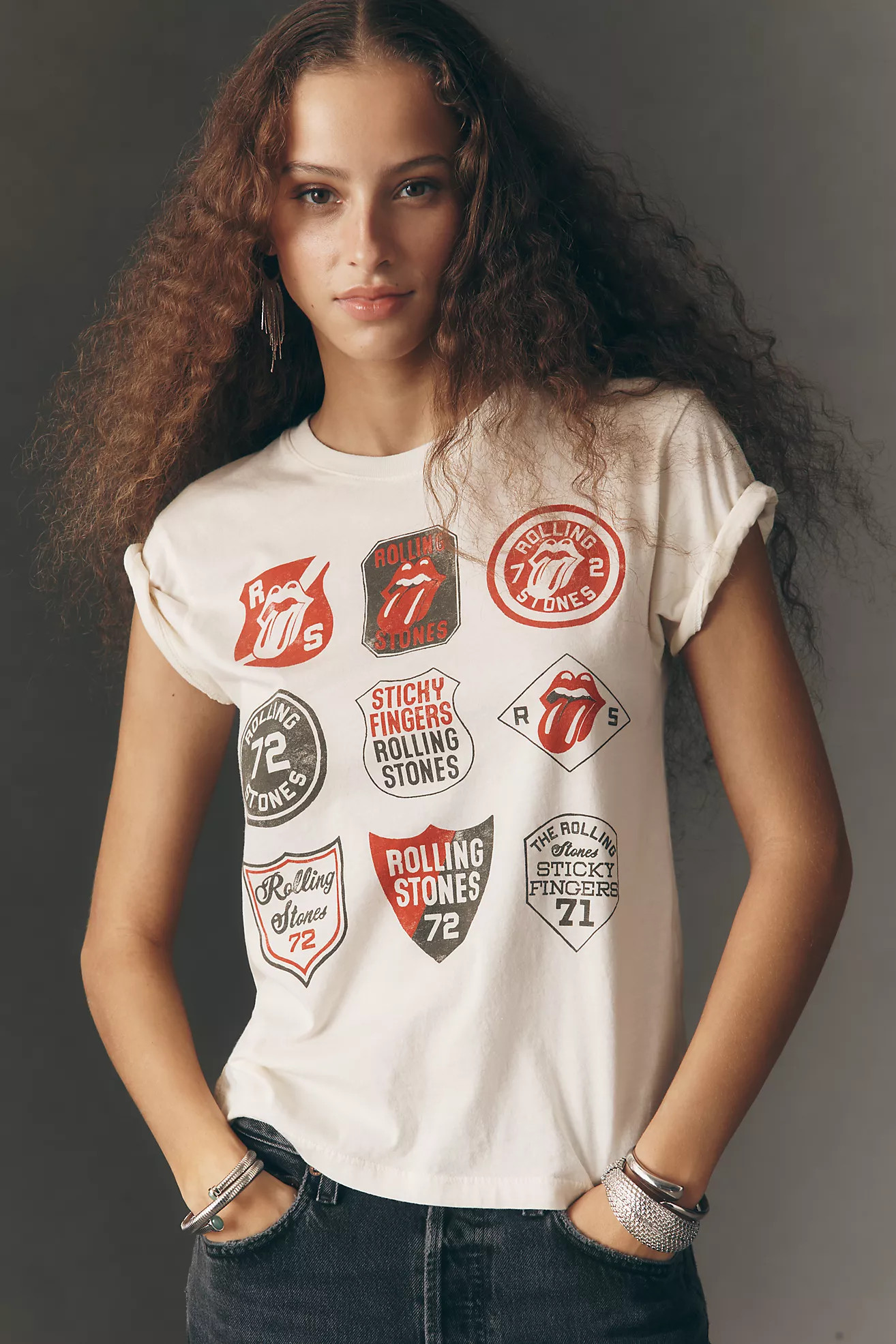 Letluv Rolling Stones T-Shirt | Anthropologie (US)