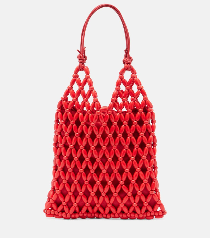 Staud Karla beaded top-handle bag | Mytheresa (US/CA)
