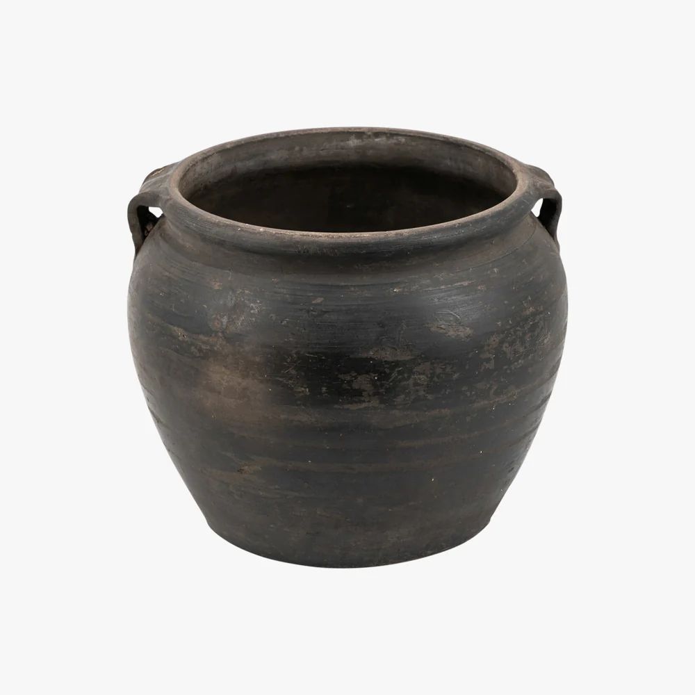 Vintage Pottery Handled Pot | Dear Keaton