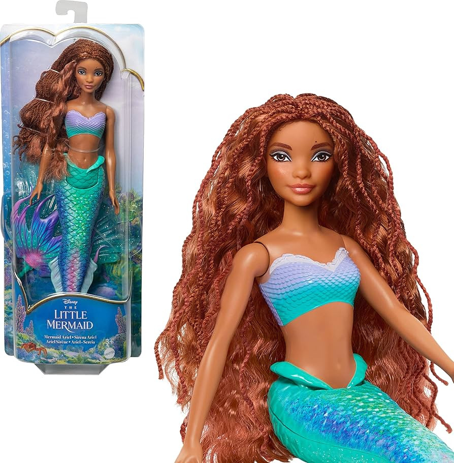 Disney the Little Mermaid Ariel Doll, Mermaid Fashion Doll with Signature Outfit, Toys Inspired b... | Amazon (US)