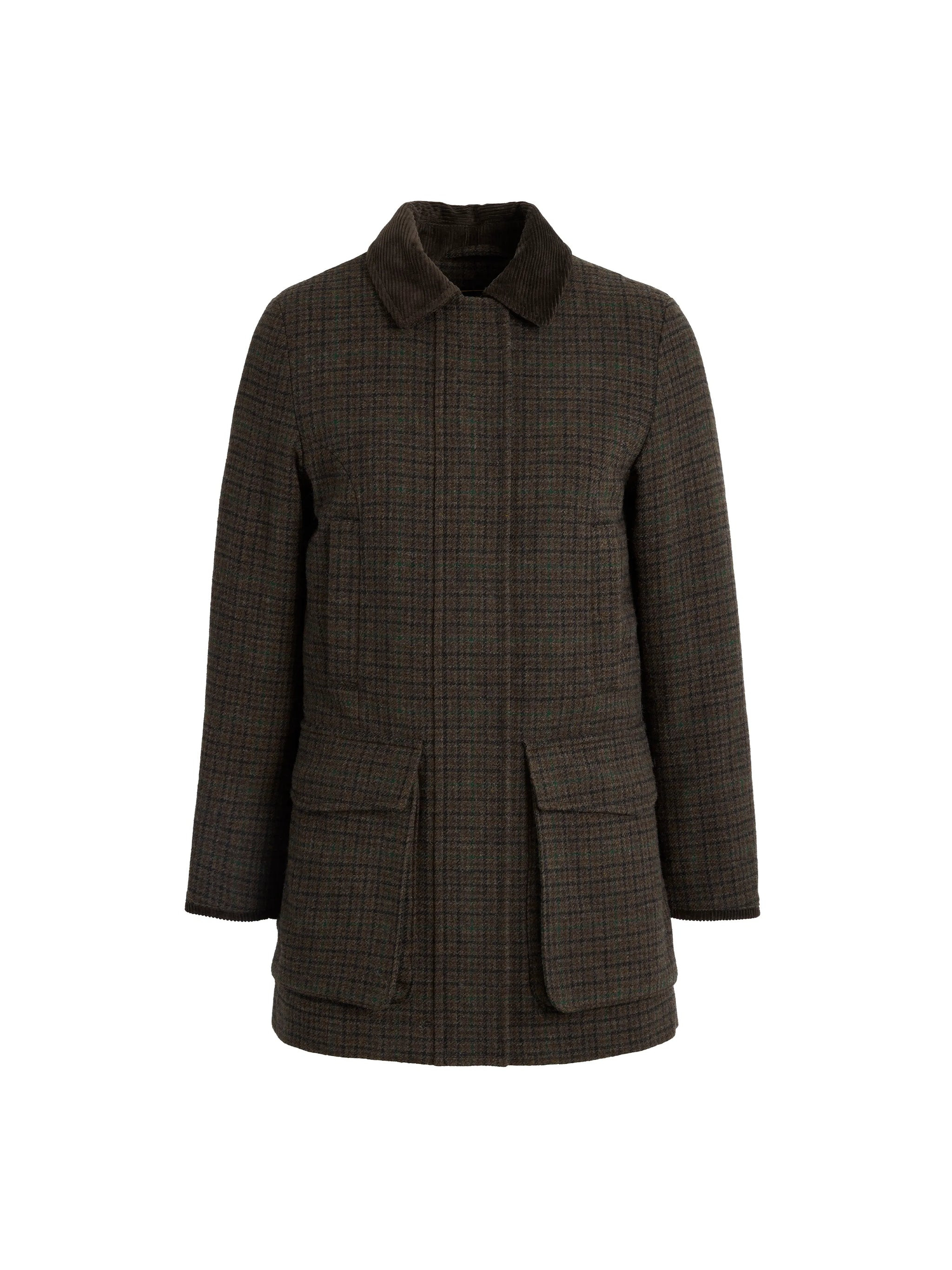 Willow - Women's Country Coat - Bark Wool | Fairfax & Favor | Fairfax & Favor (UK)