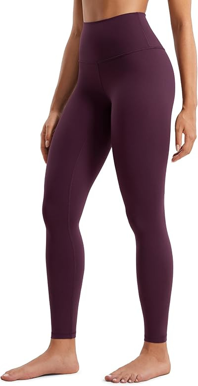 CRZ YOGA Women's Butterluxe 28'' Yoga Leggings - High Waisted Workout Gym Leggings Buttery Soft Y... | Amazon (UK)