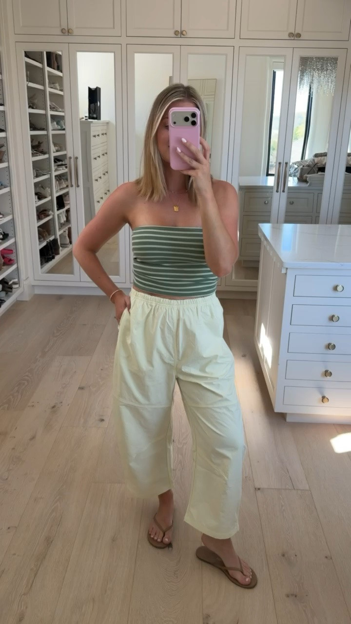 Obsessed with this comfy outfit for summer & these barrel pants are sooo good! I’m wearing a size small but could’ve sized down to an extra small✨




spring outfits 2026, vacation outfits beach, summer outfits, girls trips, spring break, comfy outfits 

#LTKgrwm #LTKootd #LTKdayinmylife